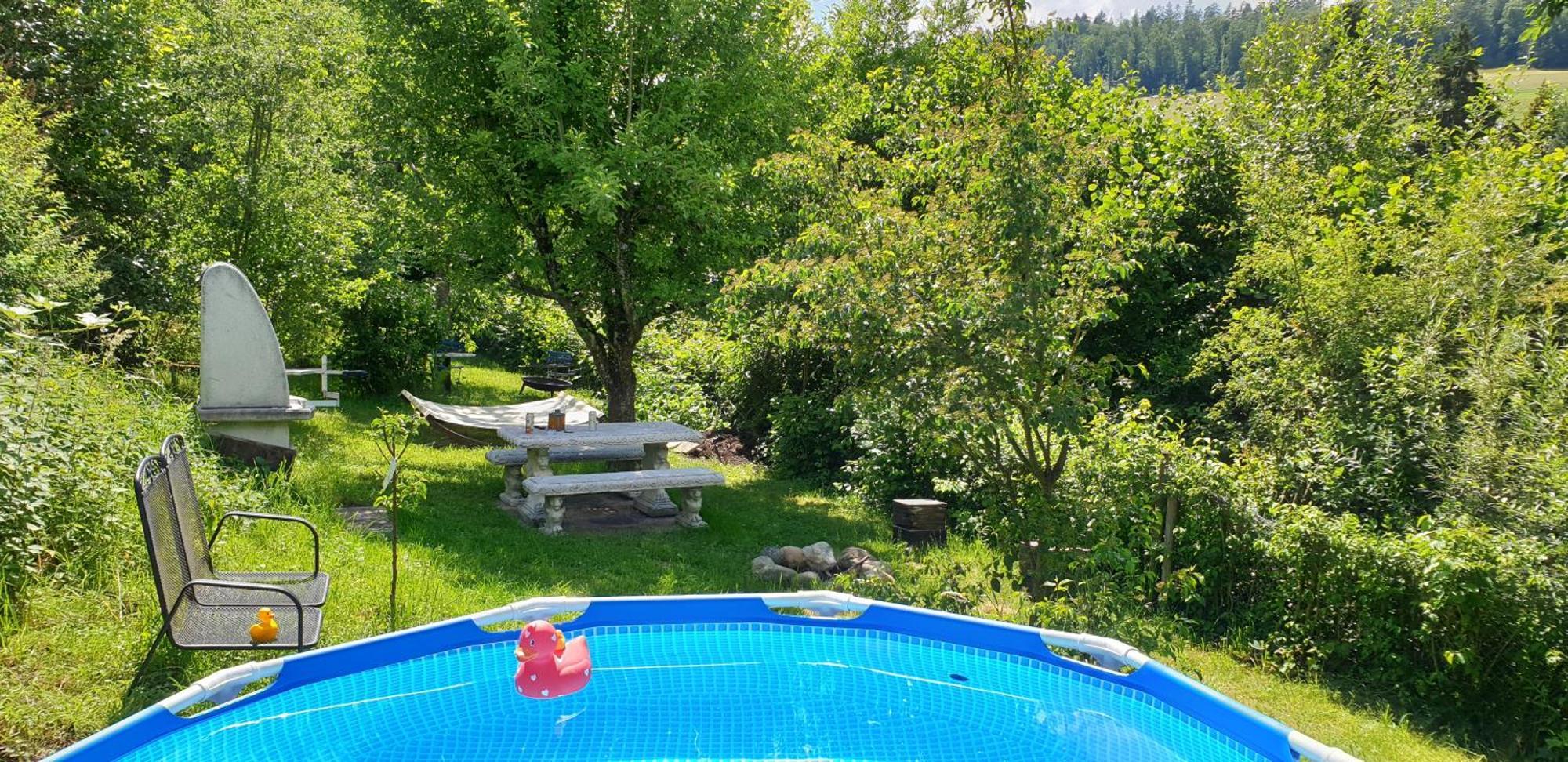 Ferienhuesli Appartement Siglistorf Buitenkant foto